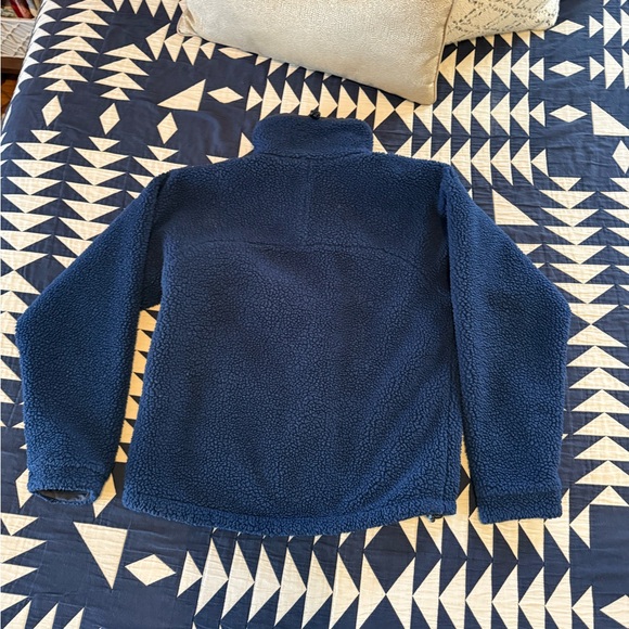 Men's Navy Vintage Rab Fleece Jacket - Picture 6 of 6